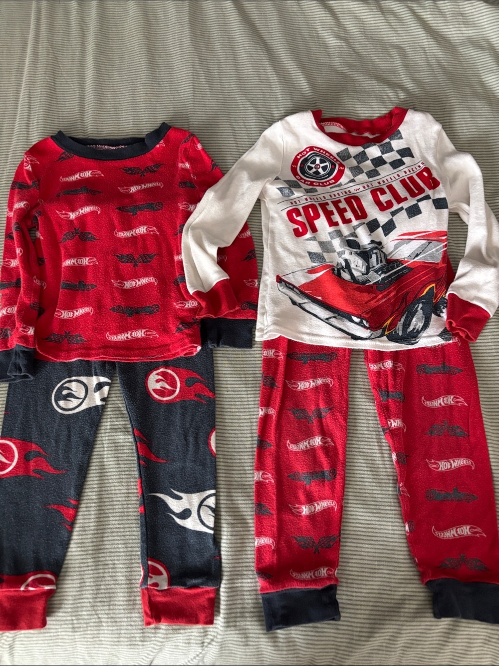 Toddler Hot Wheels Pajama set, 4 pieces